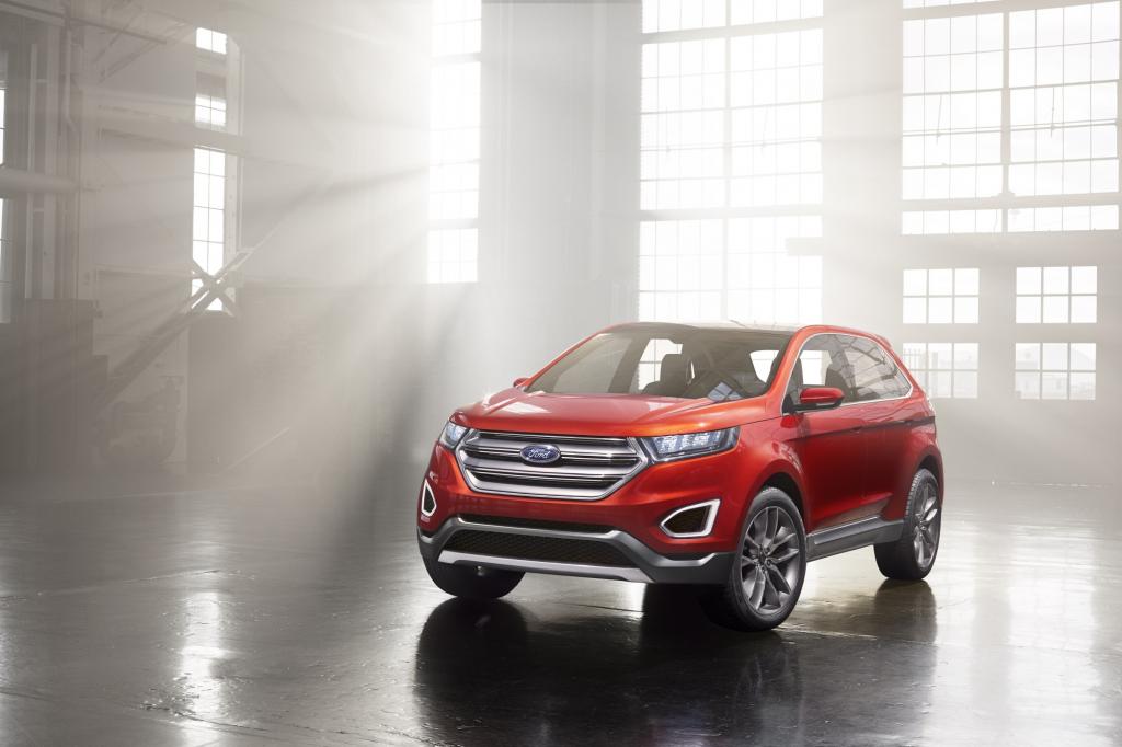 Ford Edge Concept - Ohne Fahrer in die Lücke
