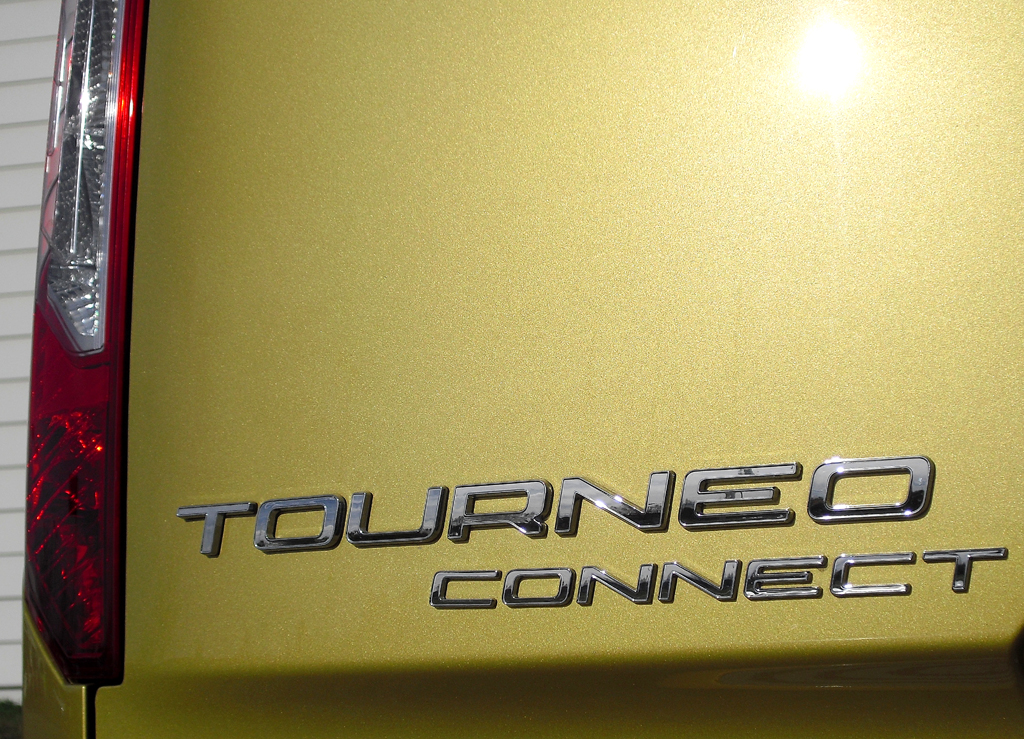 Ford Tourneo Connect: Modellschriftzug am Heck. 