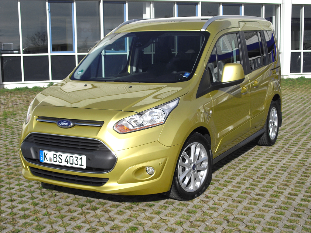 Ford Tourneo Connect, hier die Normalversion mit kurzem Radstand. 