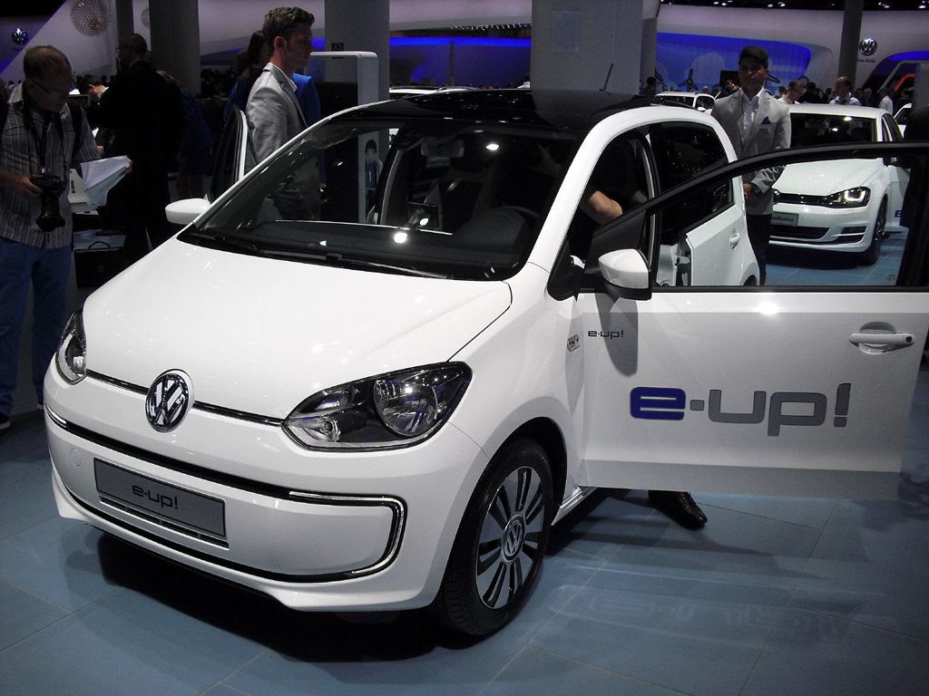 Im Bereich Elektromobilität schon serienreif: VW-Stromer E-Up.