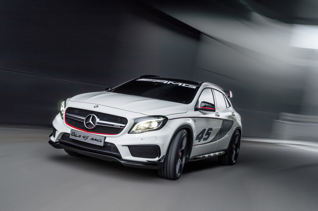 Los Angeles 2013: Concept GLA 45 AMG als Vorgeschmack