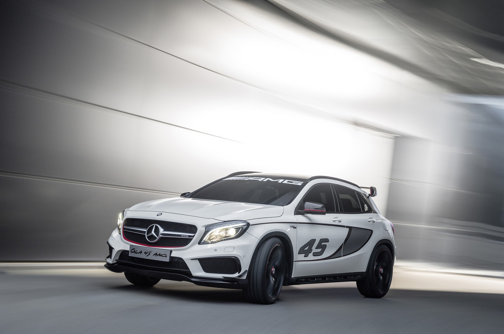 Los Angeles 2013: Concept GLA 45 AMG als Vorgeschmack