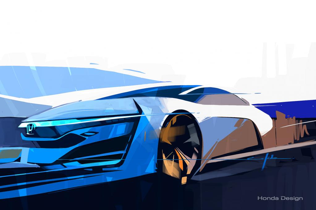Los Angeles 2013: Honda Brennstoffzellen-Fahrzeug auf der Los Angeles Auto Show