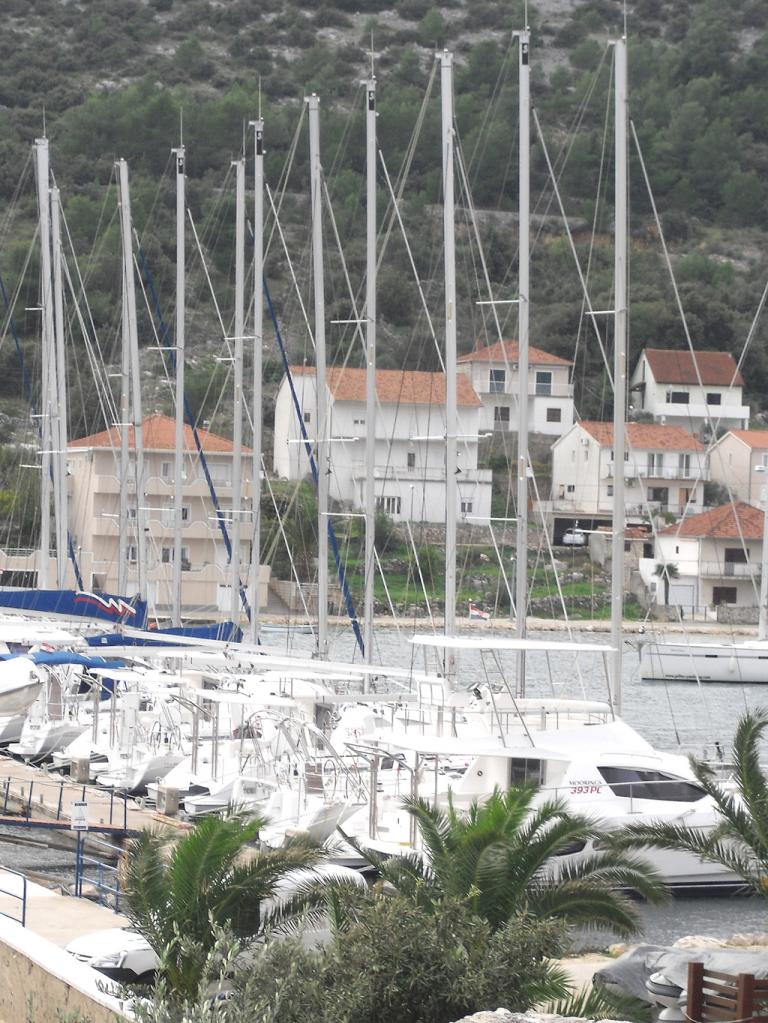 Marina zwischen Trogir und Primosten. 