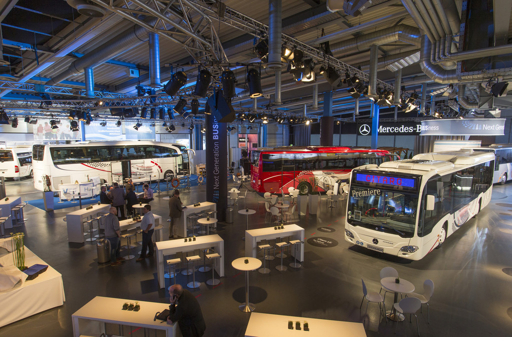 Mercedes-Benz-Omnibustage in Mannheim