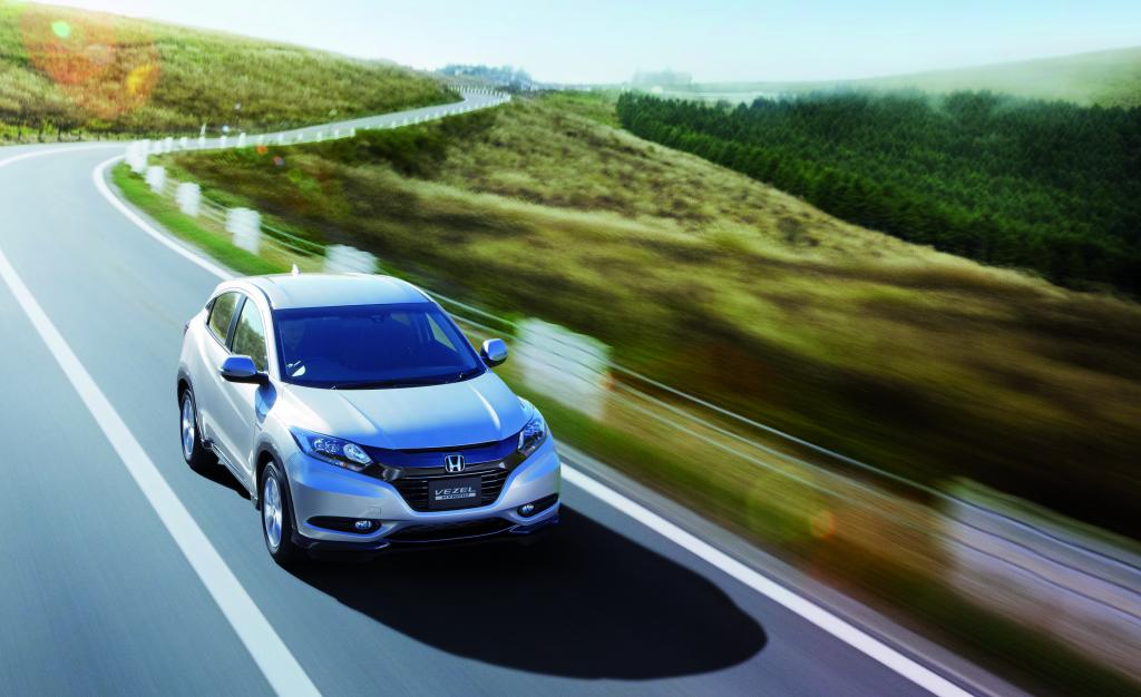 Mini-SUV von Honda - Hochsitz mit Hybrid
