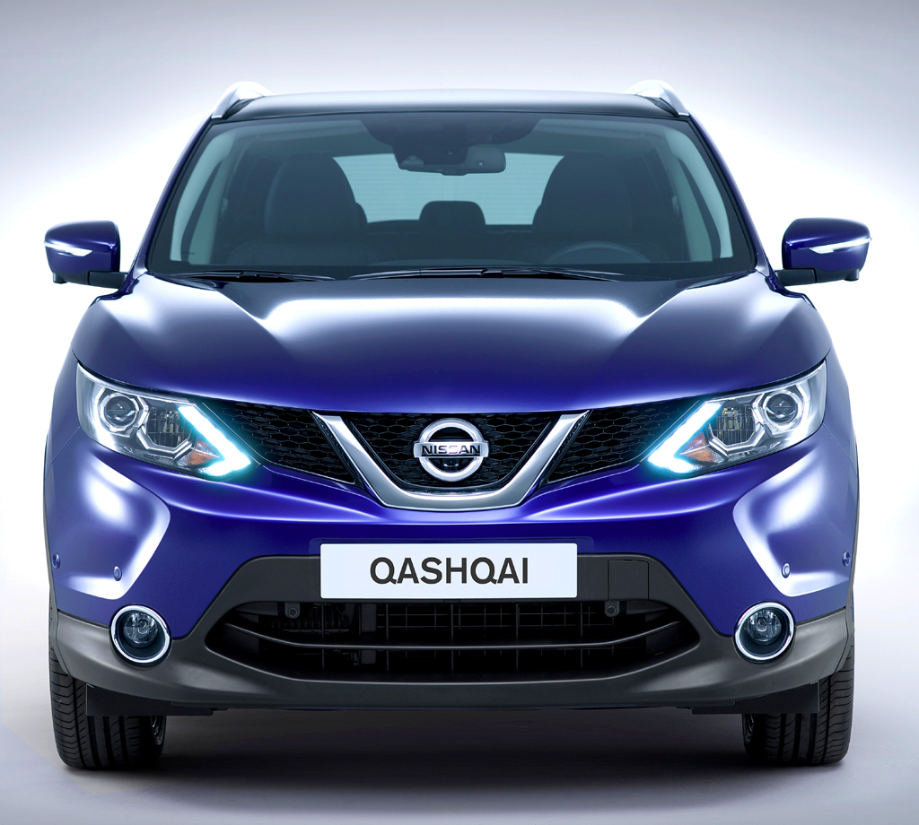 Nissan Qashqai: Blick auf die Frontpartie. 