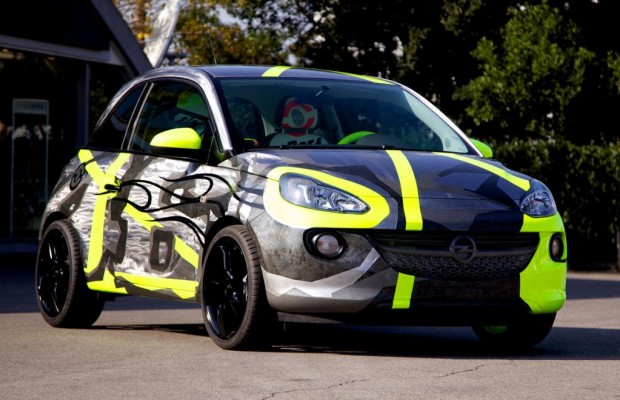 Opel Adam im Weltmeister-Design