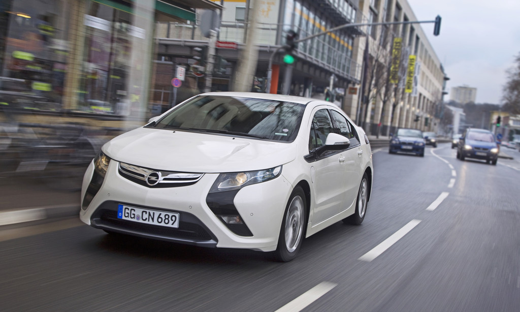 Opel Ampera fuhr 100 Millionen Kilometer elektrisch