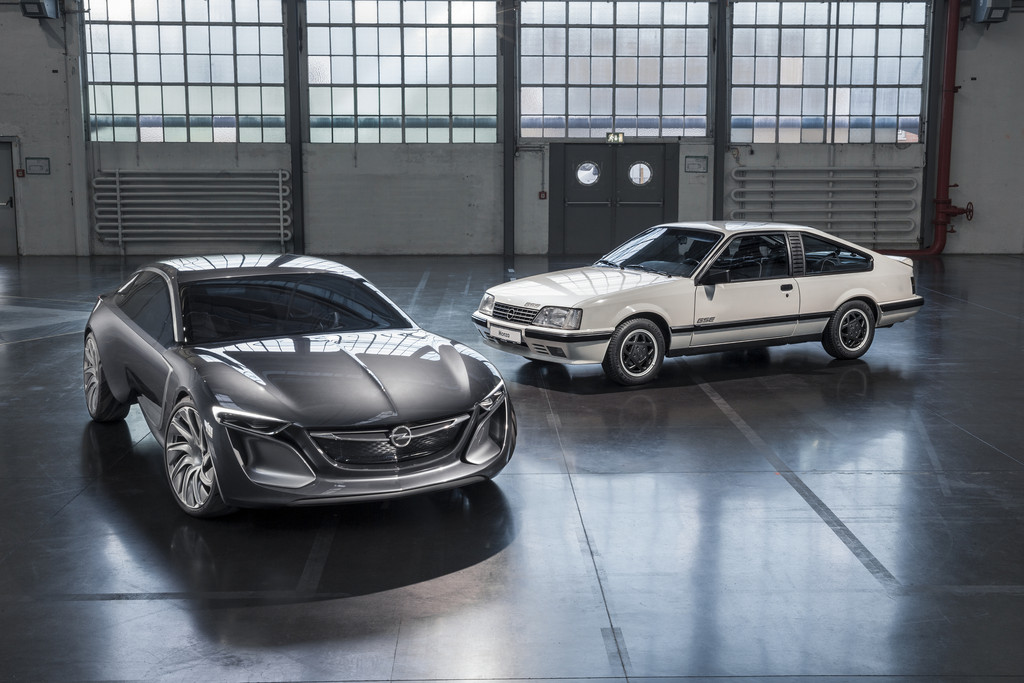 Opel Monza GSE trifft Monza Concept