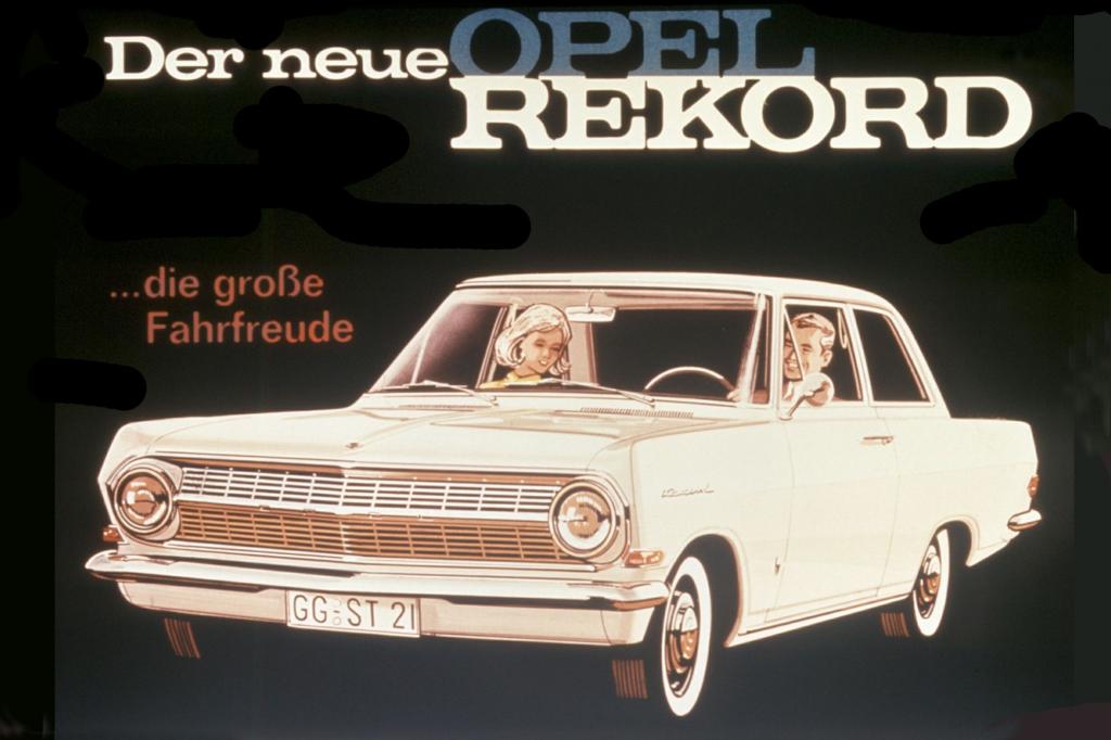 Opel Rekord A Zweitürig ab 1963