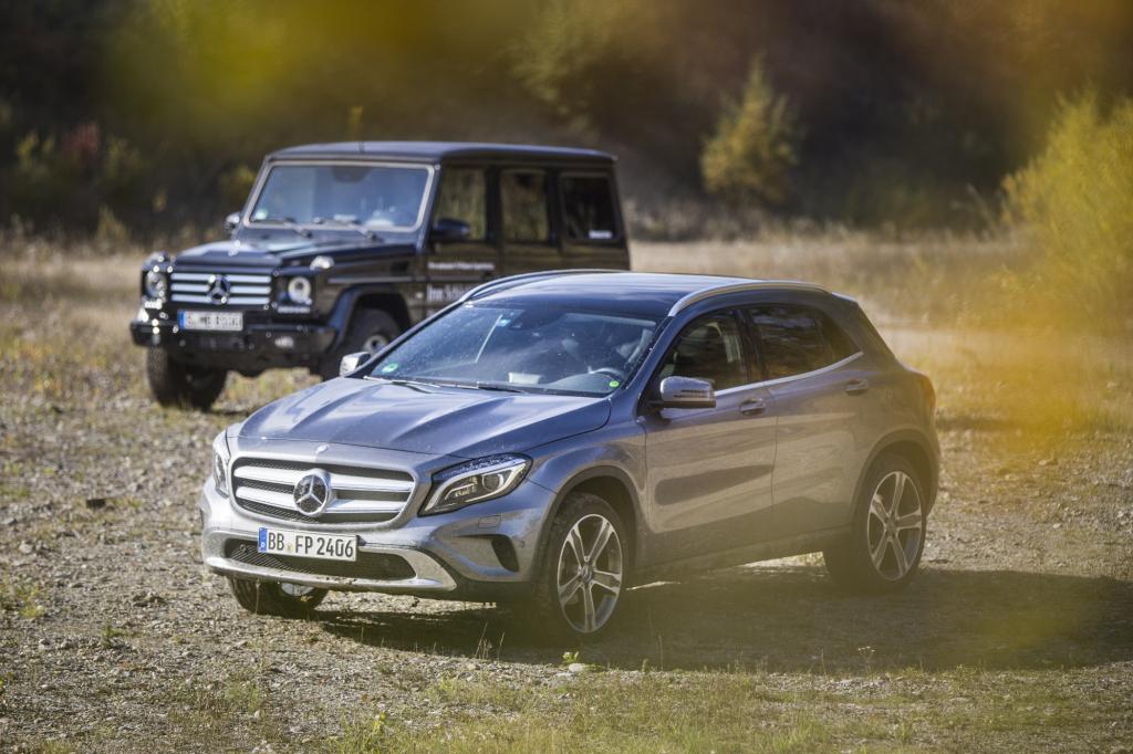 Panorama: Erprobungsfahrt mit dem Mercedes GLA - Der kleine Dreckskerl