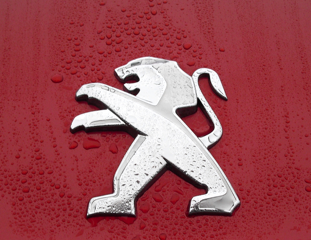 Peugeot RCZ R: Das Markenemblem, der Löwe, sitzt vorn über dem Kühlergrill. 