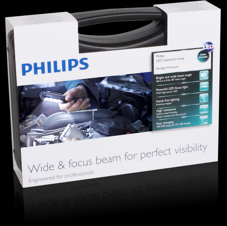Philips LED-Arbeits- und Inspektionsleuchten: Professionell und sicher am Arbeitsplatz
