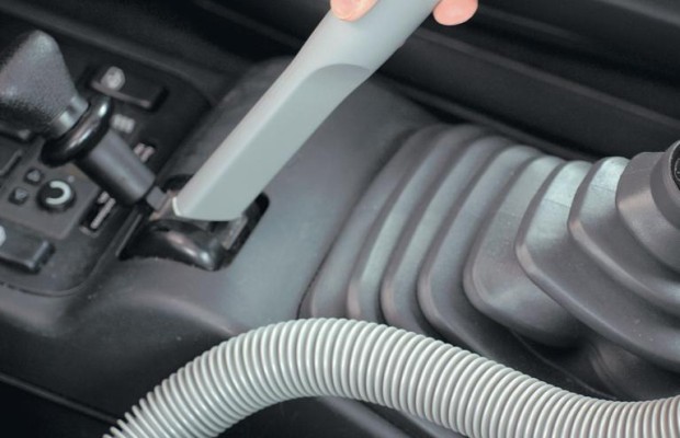 Praktischer Saubermann für Auto und Wohnmobil