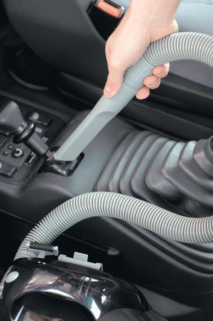 Praktischer Saubermann für Auto und Wohnmobil