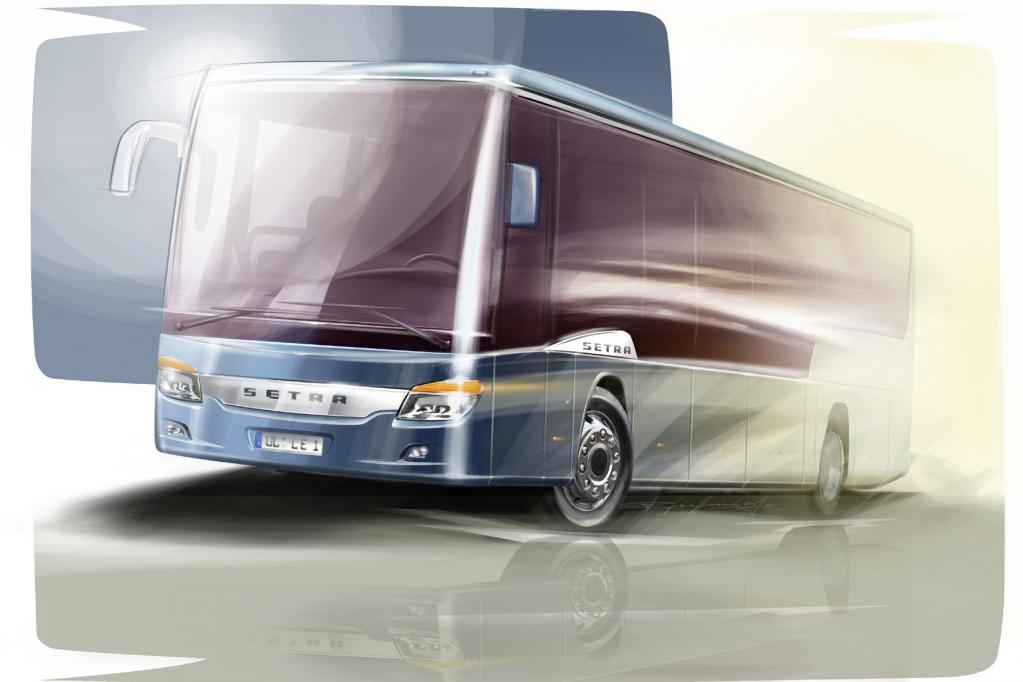 Setra: Business-Überlandbus aus der Türkei
