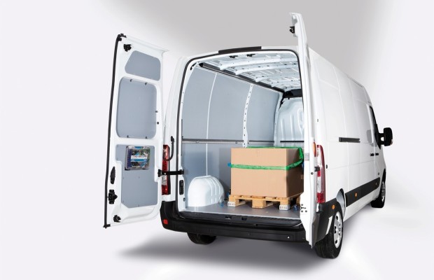 Sicher im Nissan NV400 verstaut