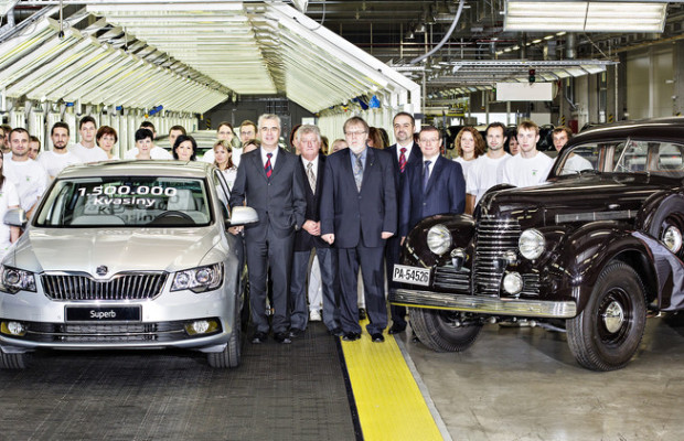 Skoda hat in Kvasiny 1,5 Millionen Autos gebaut