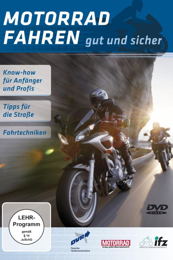 Spannendes Wissen für Motorradfahrer auf DVD
