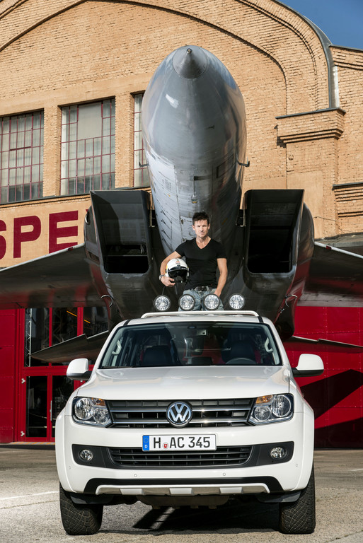 VW Amarok Canyon soll mit Felix Baumgartner Fahrt aufnehmen