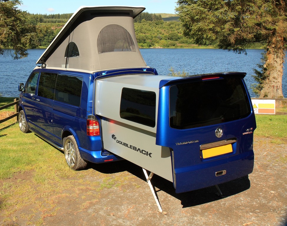 VW T5 Doubleback: Bitte ausziehen