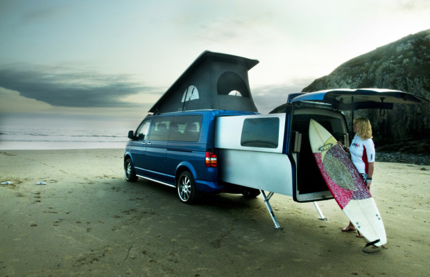 VW T5 Doubleback: Bitte ausziehen