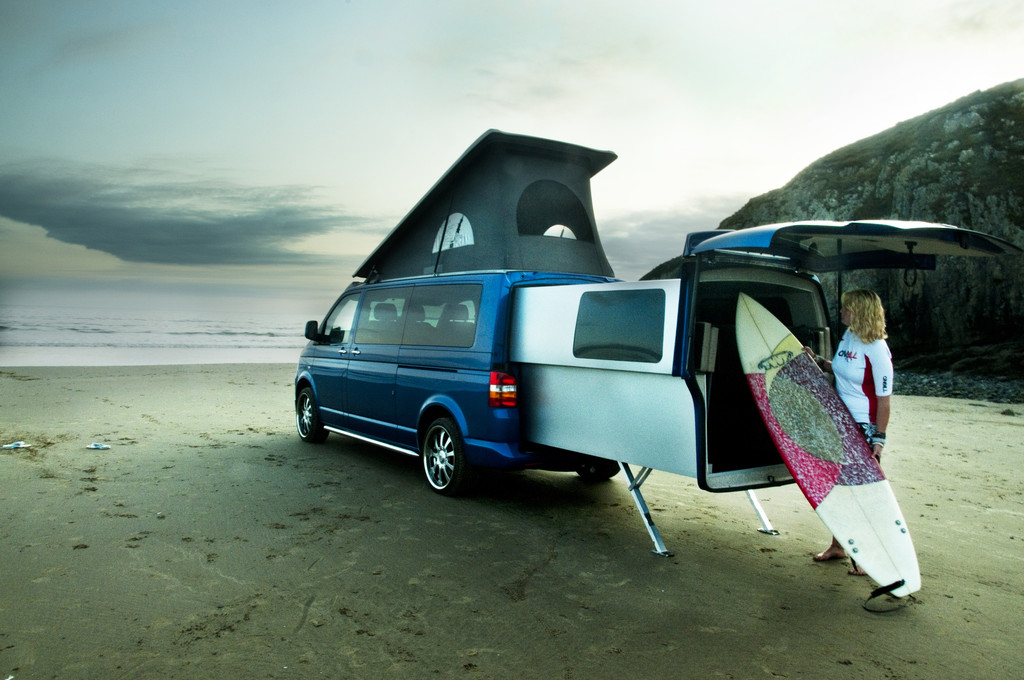 VW T5 Doubleback: Bitte ausziehen
