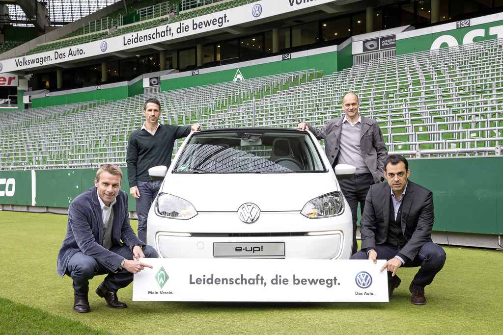 VW und Werder Bremen verlängern Partnerschaft