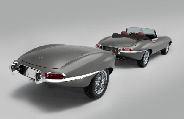 Veredelter Jaguar E-Type - Länger und mit Hänger