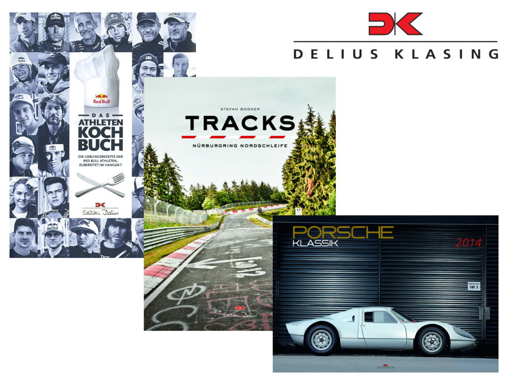 auto.de-Weihachtsgewinnspiel: Athlethen-Kochbuch, Tracks -Nürburgring Nordschleife und Porsche Klassik Kalender 2014