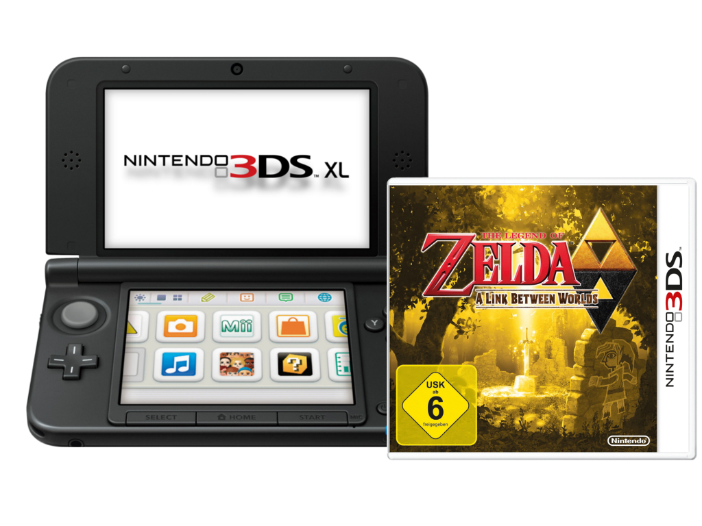auto.de-Weihnachtsgewinnspiel: A Legend of Zelda - A Link between Worlds plus Nintendo 3DS XL