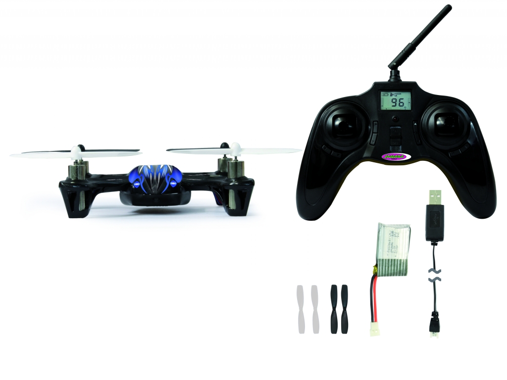 auto.de-Weihnachtsgewinnspiel: Ferngelenkter Spaß von Jamara – Brennstoffzellen Auto Ecological Water, Quadrocopter QCF 110, Mercedes SLS rot, Audi R8 LMS silber und Z18 CRT Truggy