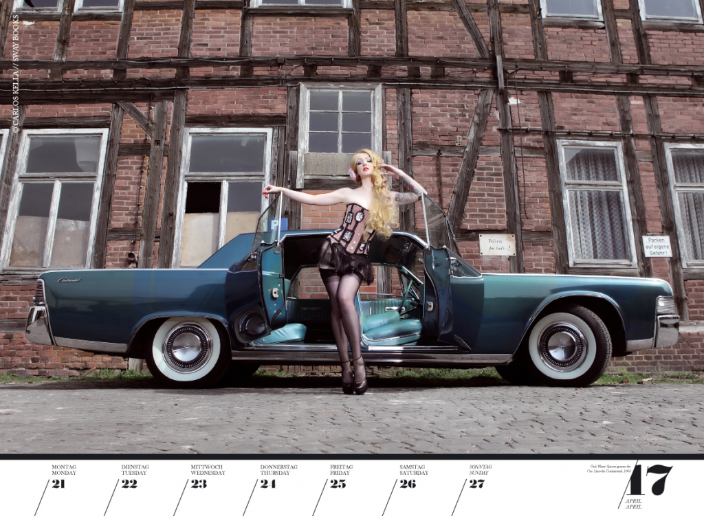 auto.de-Weihnachtsgewinnspiel: Girls & Legendary US-Cars Wochenkalender 2014 