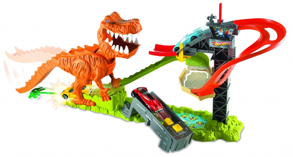 auto.de-Weihnachtsgewinnspiel: Hot Wheels Looping Action Park und  Hot Wheels T-Rex Takedown Trackset