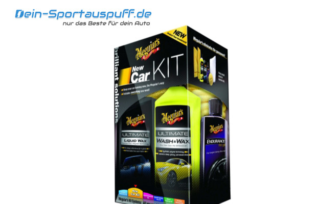 auto.de-Weihnachtsgewinnspiel: Meguiars Brilliant Solutions New Car Kit von dein-sportauspuff.de - Neufahrzeug-Look für Ihr Auto