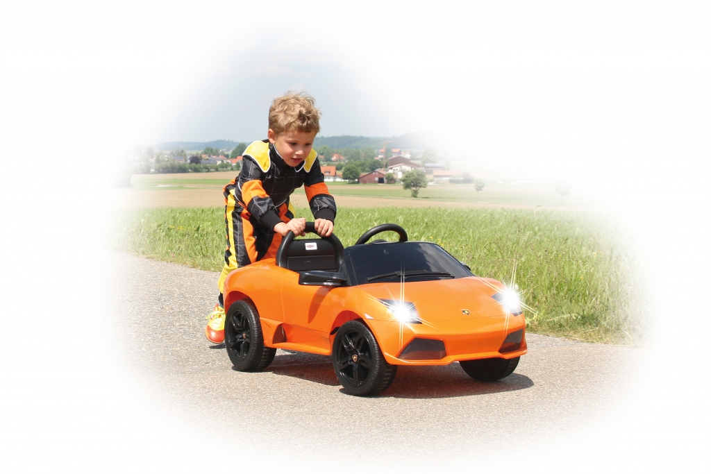 auto.de-Weihnachtsgewinnspiel: Ride-on Lamborghini von Jamara
