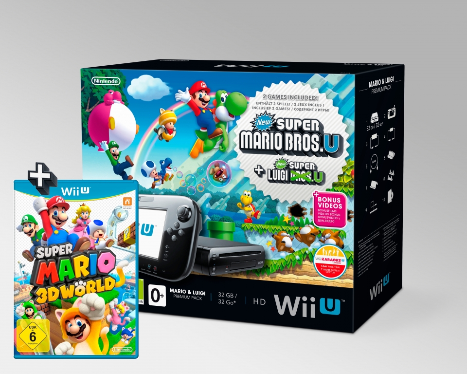 auto.de-Weihnachtsgewinnspiel: Super Mario 3D World und ein Mario & Luigi Premium Pack