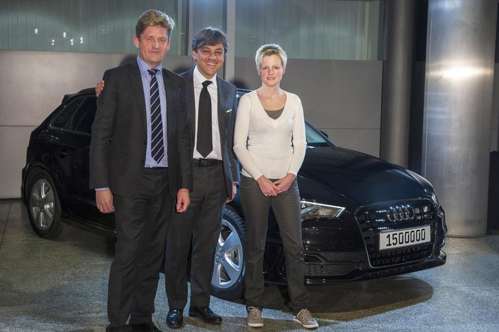 1,5-millionster Audi im laufenden Jahr übergeben
