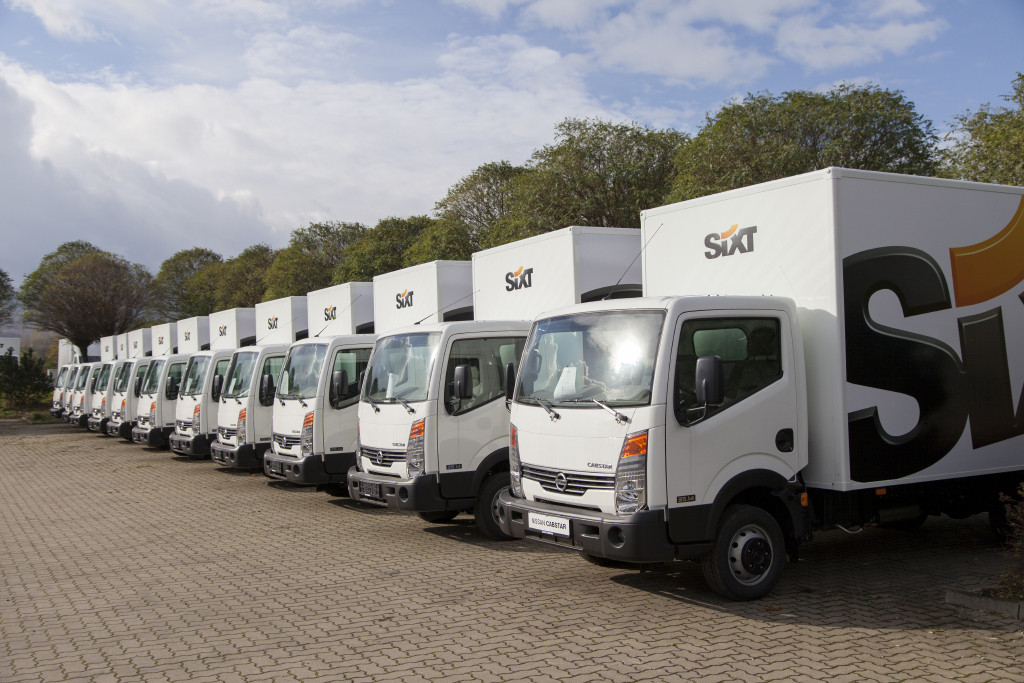 40 Nissan Cabstar für Sixt