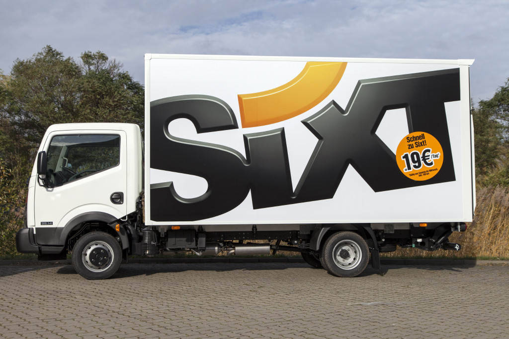 40 Nissan Cabstar für Sixt