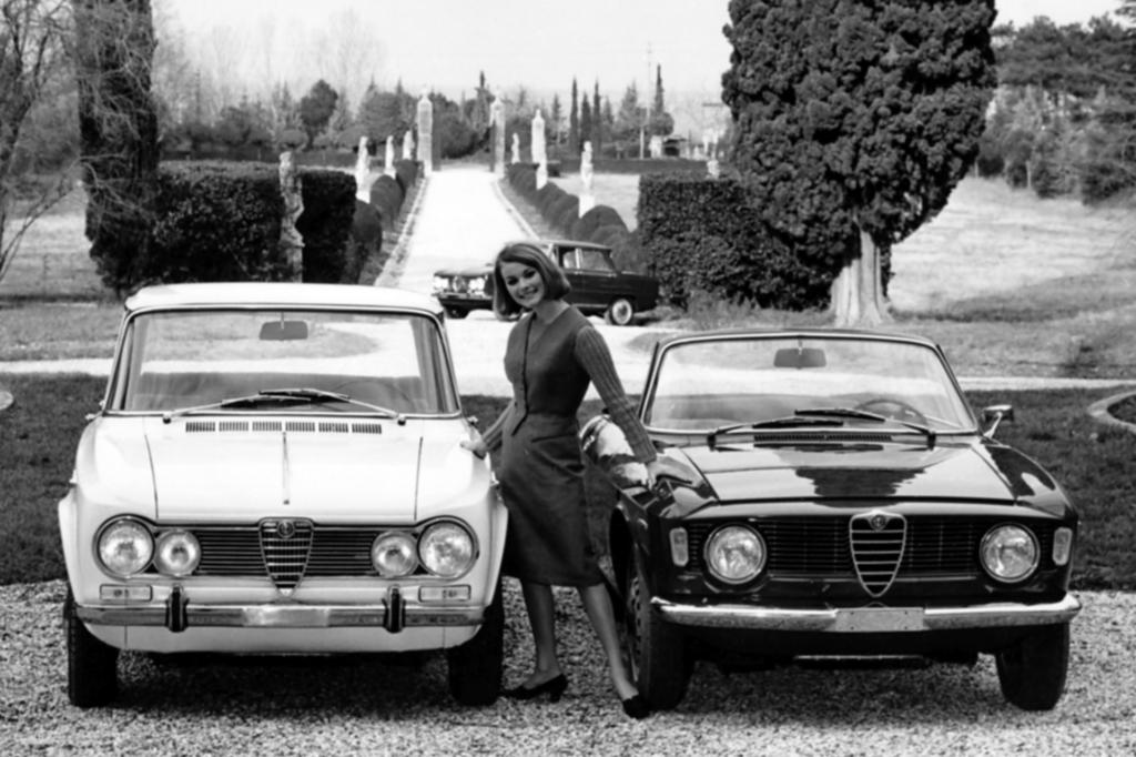 Alfa Romeo Giulia Limousine und Giulia 1600 GT Cabrio Touring