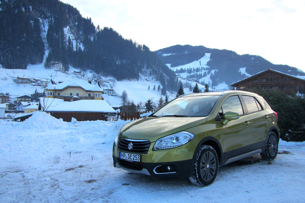 Alle Wetter: Der SX4 S-Cross ist Suzukis jüngste Produktneuheit.