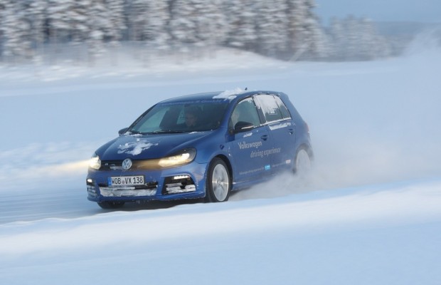 Am Polarkreis mit Elchen um die Wette driften