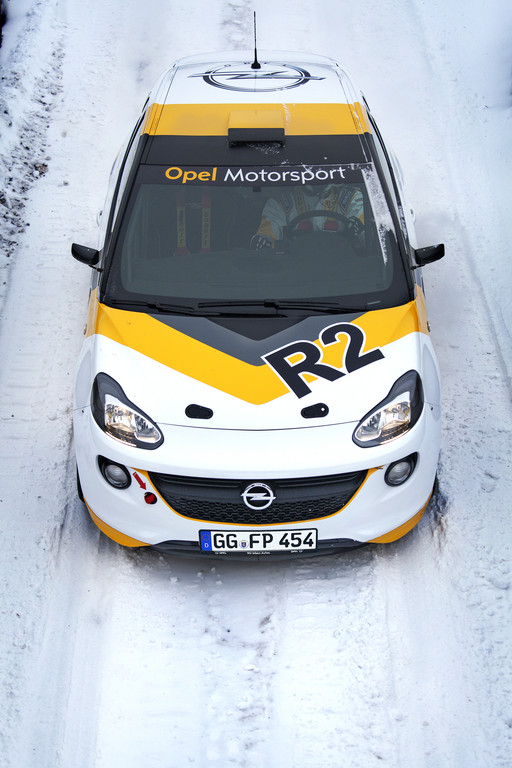 Attraktives Programm im ADAC Opel Rallye Cup 2014