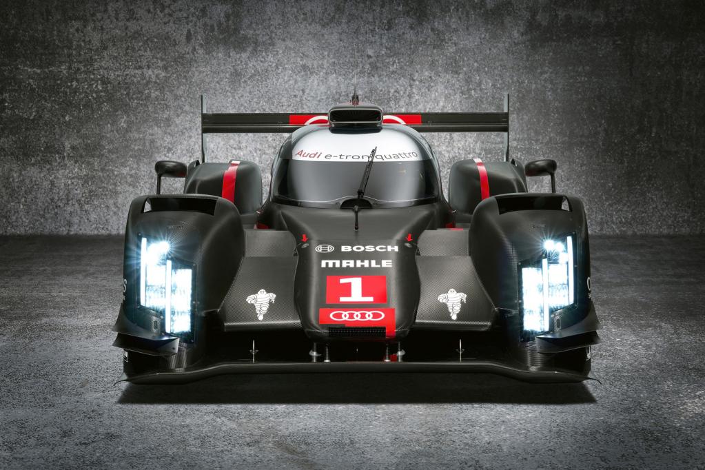Audi mit Laser-Licht im Motorsport