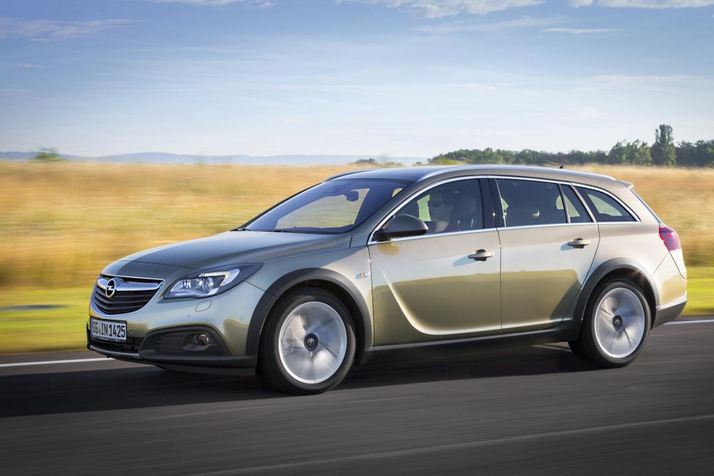 Beim Insignia liegt die 4x4-Ausrüstungsquote in Deutschland bei 22 Prozent. 