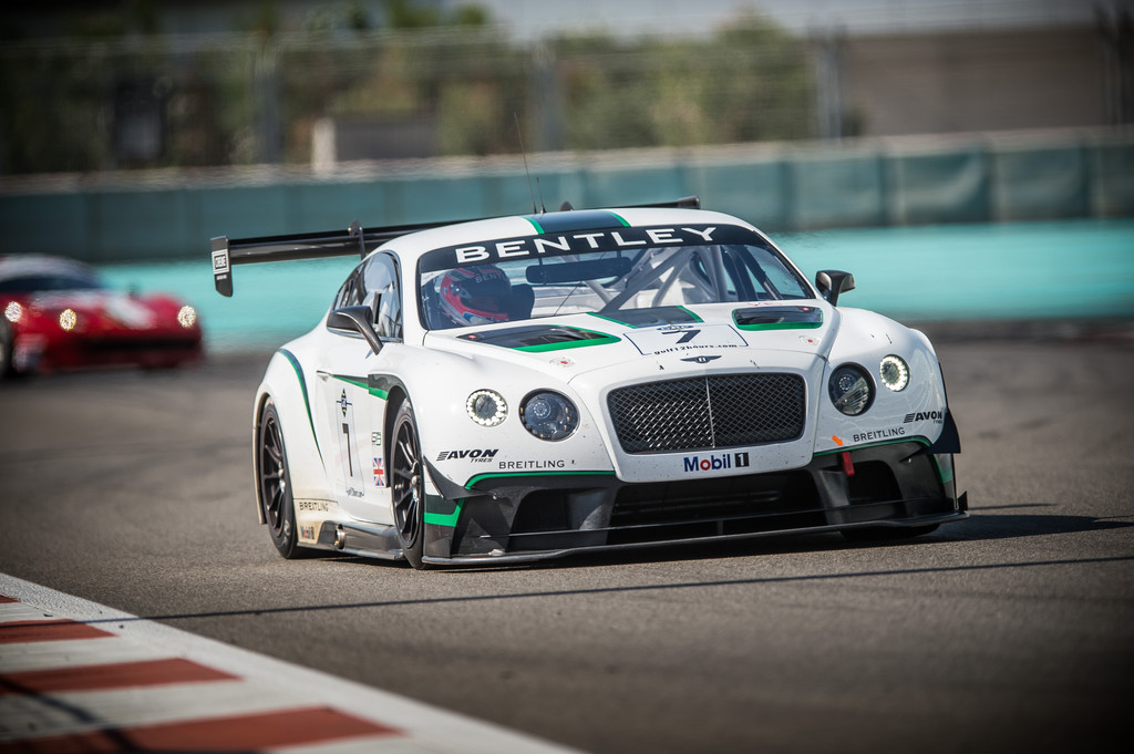Bentley sieht seinen GT3 auf dem richtigen Weg