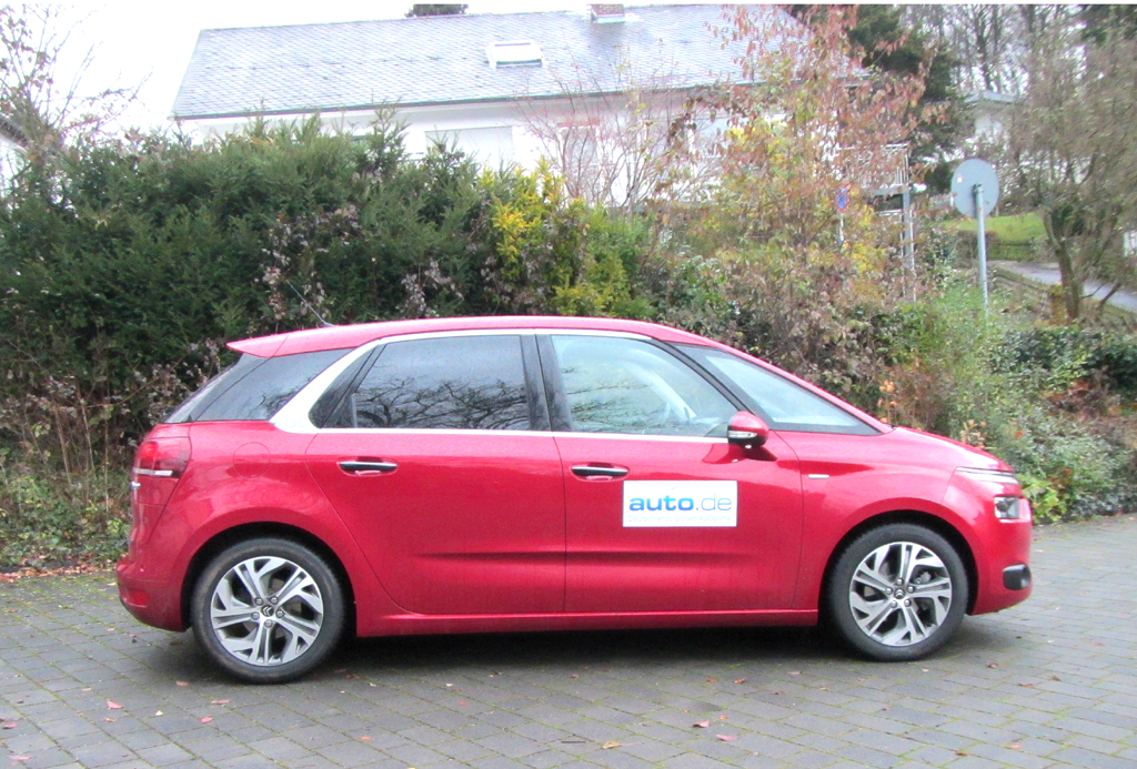 Citroën C4 Picasso: So sieht der Kompaktvan von der Seite aus. 