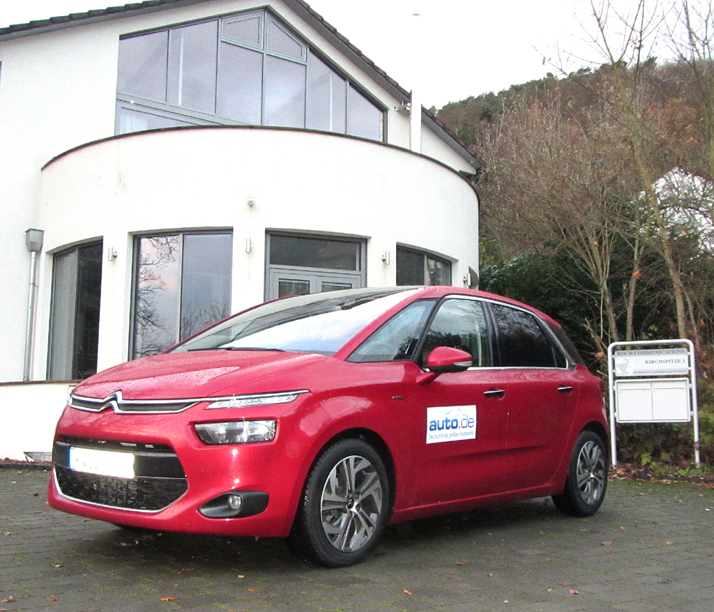 Citroën C4 Picasso, hier als Diesel mit 85/116 kW/PS. 